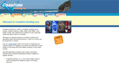 Desktop Screenshot of coastline-vending.com